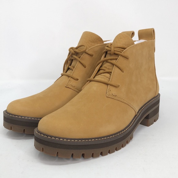 Timberland Women’s Courmayeur Valley Chukka Wheat Nubuck Boots - Size 10 - Picture 8 of 15